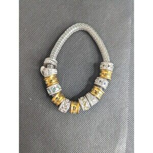 Bradford Exchange Bracelet ~ Silver & Gold